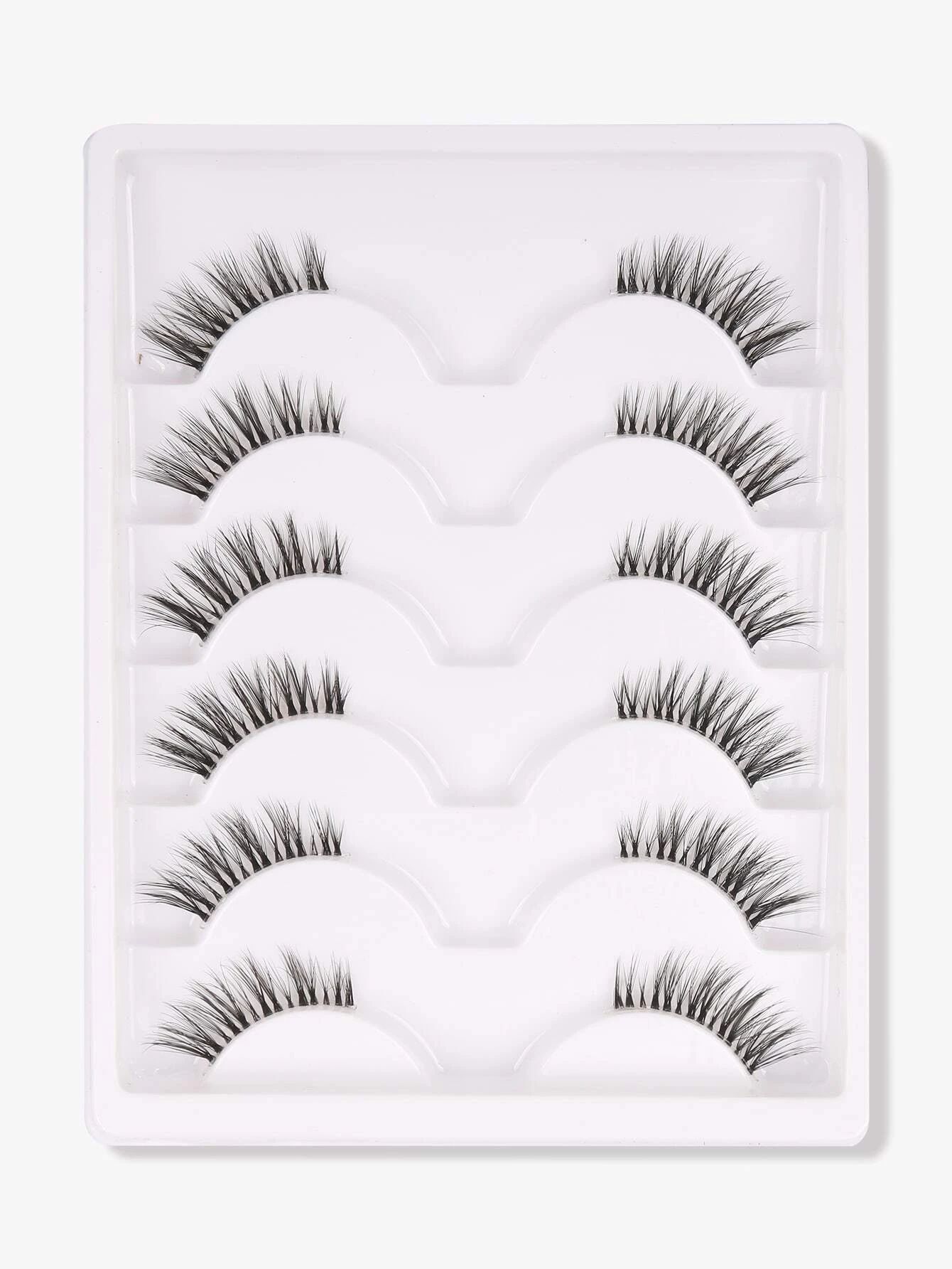 6pairs/Set Cat Eye Style Eyelashes_6