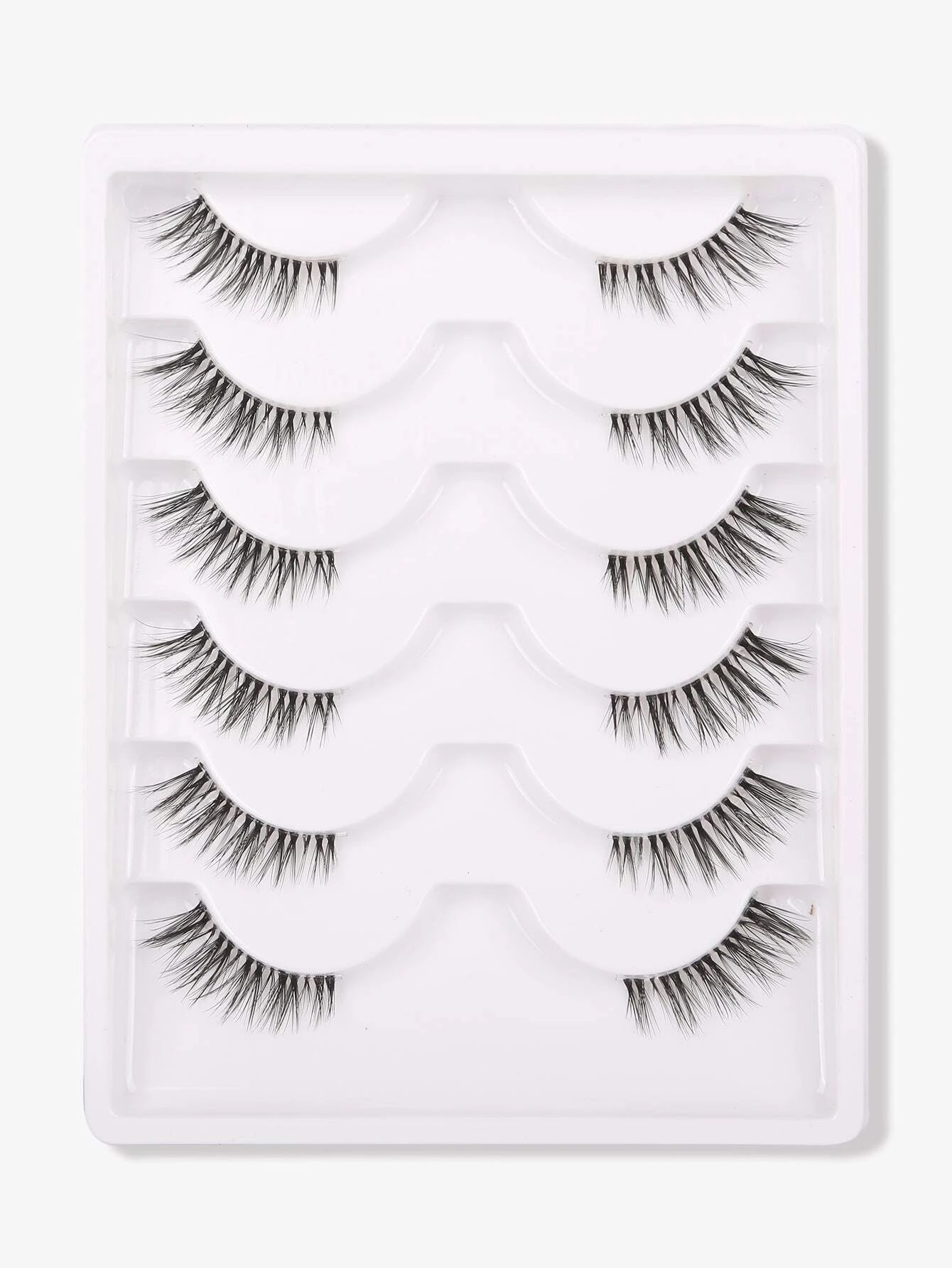 6pairs/Set Cat Eye Style Eyelashes_1