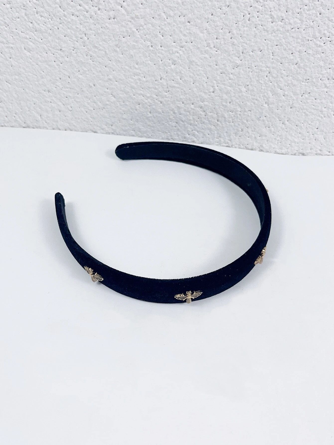 Velvet Wide Charms Headband_2