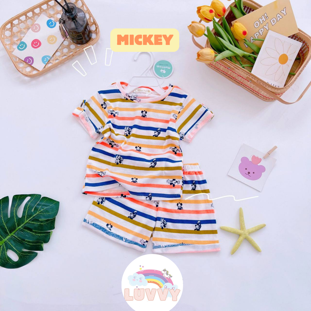 [88] Cotton Short Sleeve Play Set (80~120)_1