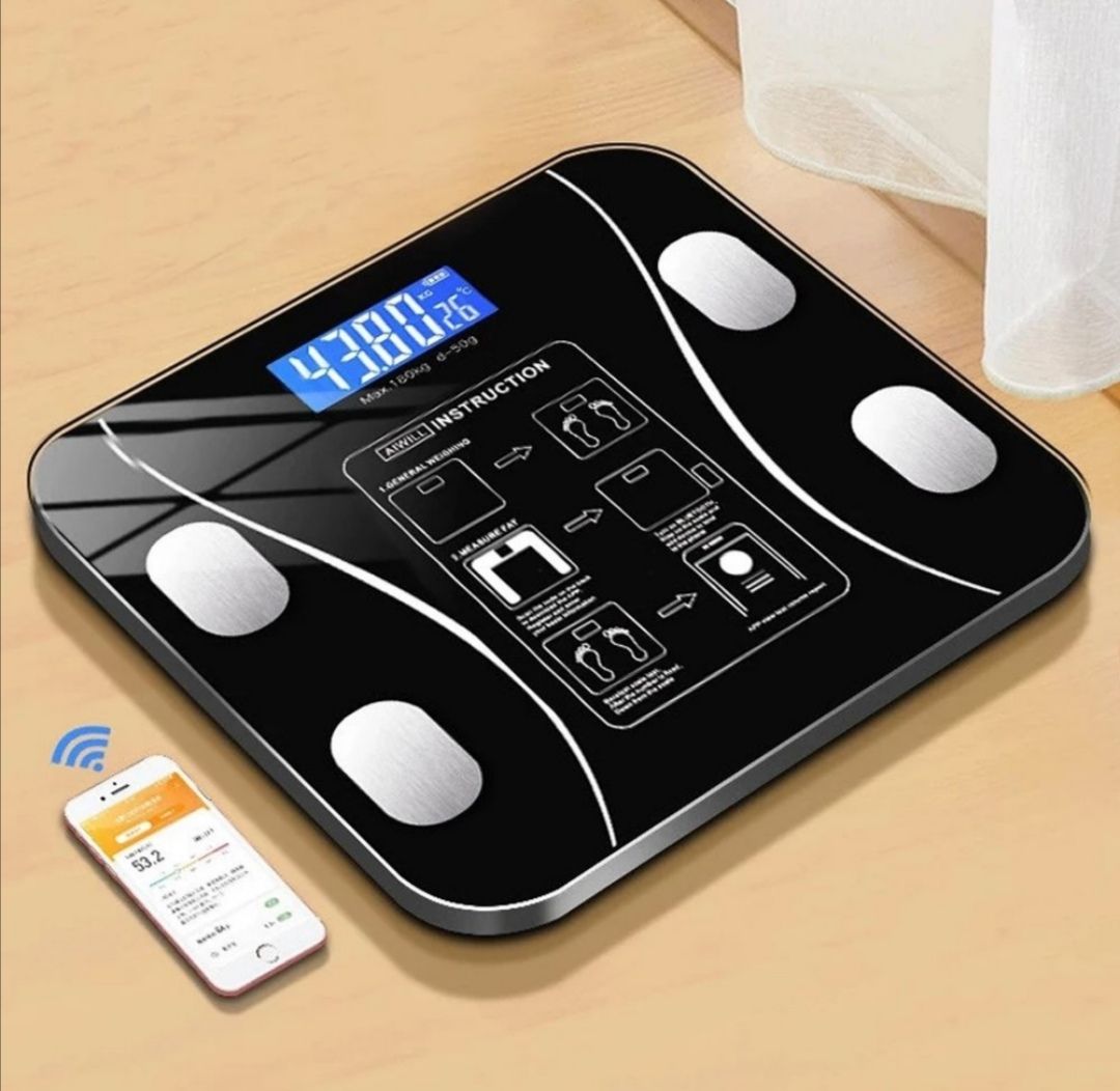 DH - Health Intelligent Bluetooth Body Fat Scale - Black_1