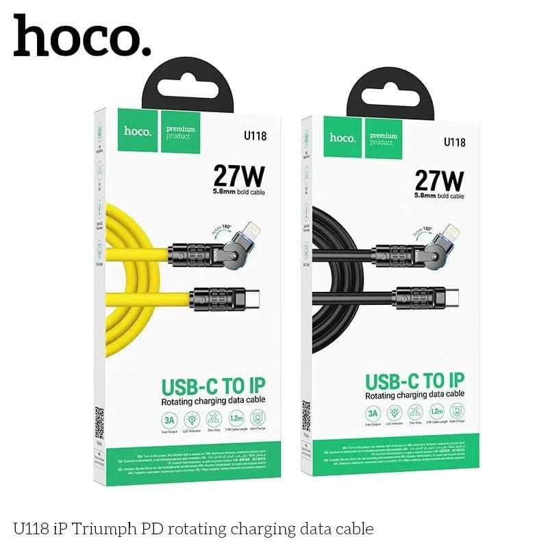 HOCO U118 27W Type-C to Lightning Cable Fast Charging.._0