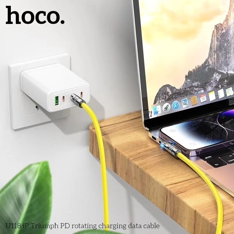 HOCO U118 27W Type-C to Lightning Cable Fast Charging.._2