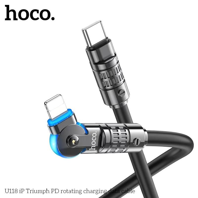 HOCO U118 27W Type-C to Lightning Cable Fast Charging.._4