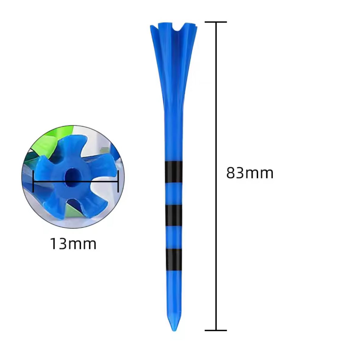 83mm Plastic Golf Tee_1