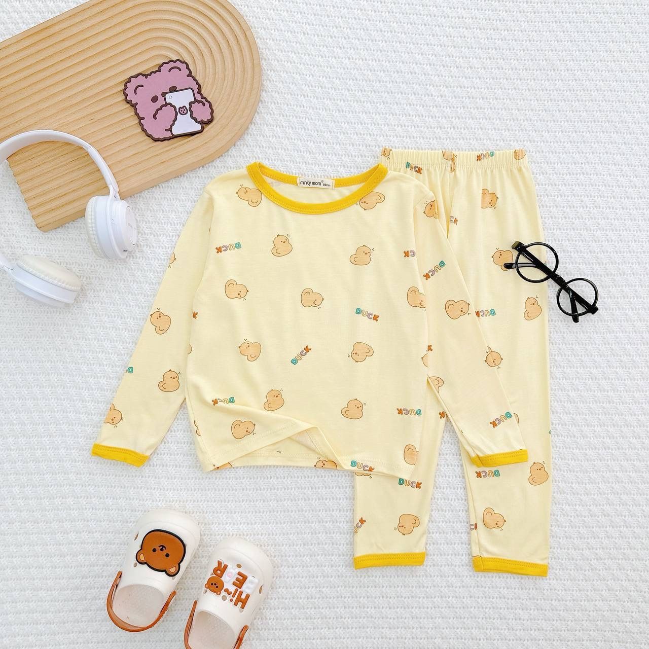 [89] Cute Printed Pajamas Set (80~120)_2