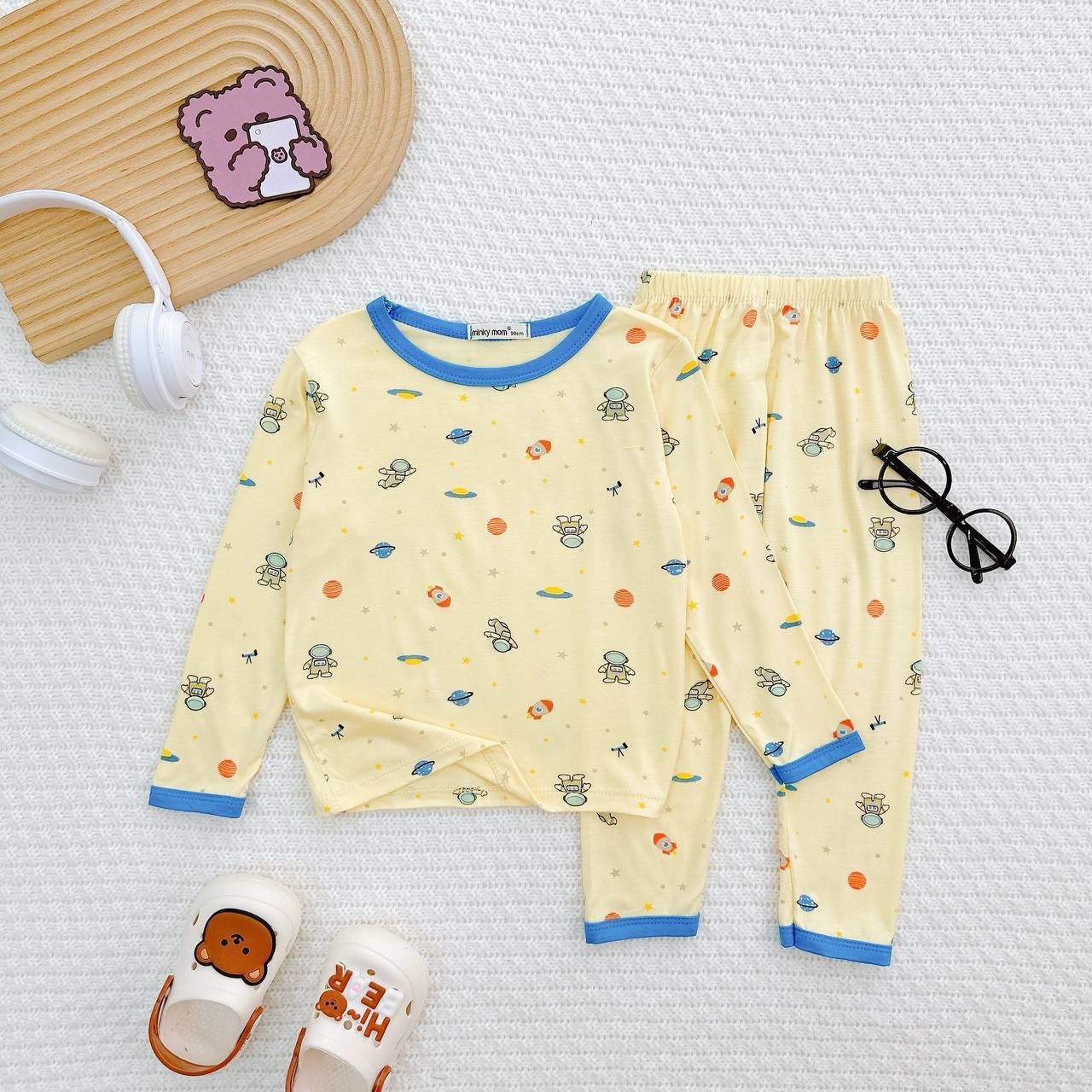 [89] Cute Printed Pajamas Set (80~120)_4