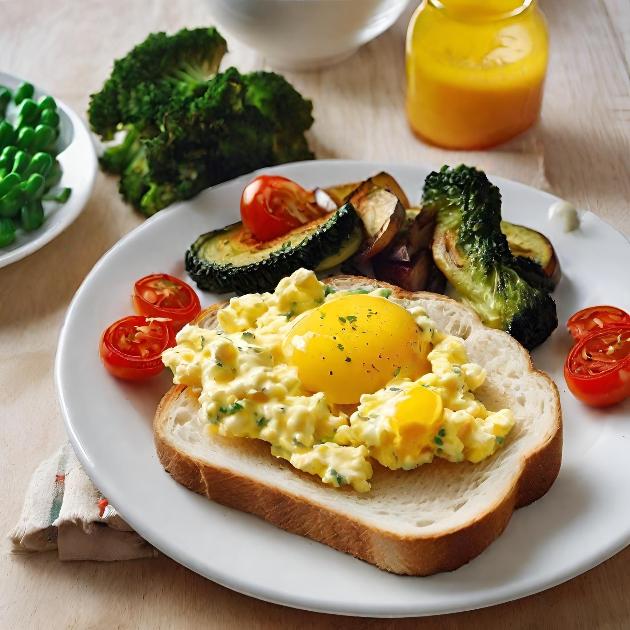 Œufs brouillés aux légumes 160g _0