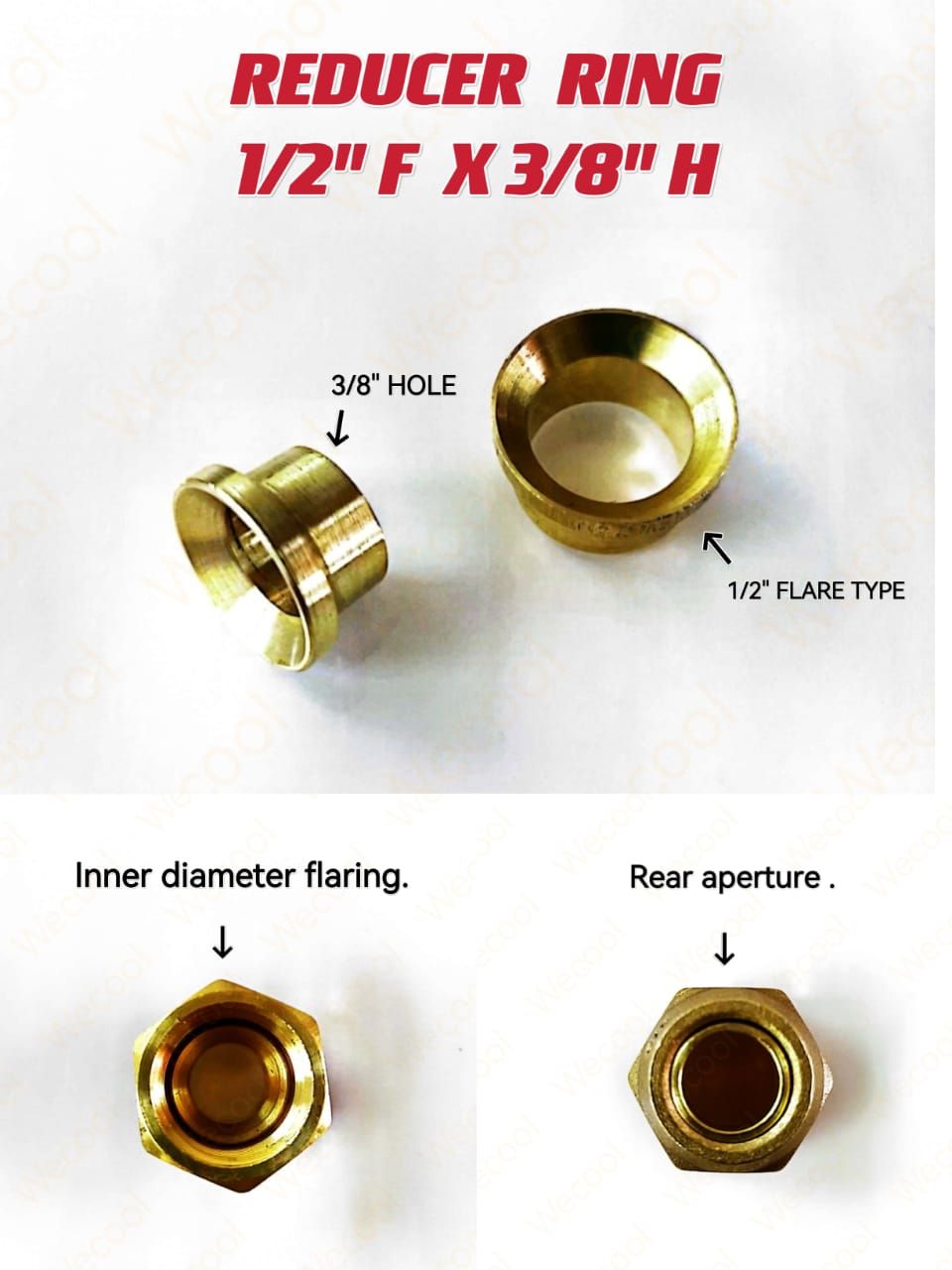 REDUCER RING - 1/2''F X 3/8''H_0