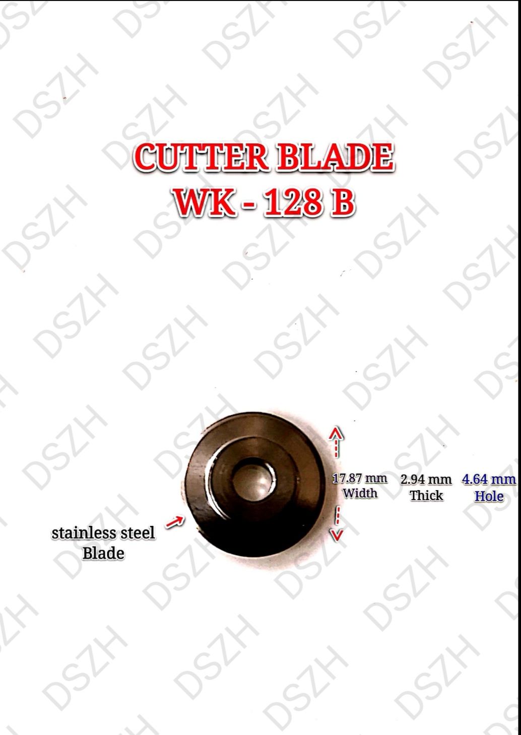 CUTTER BLADE - WK-128 B_0