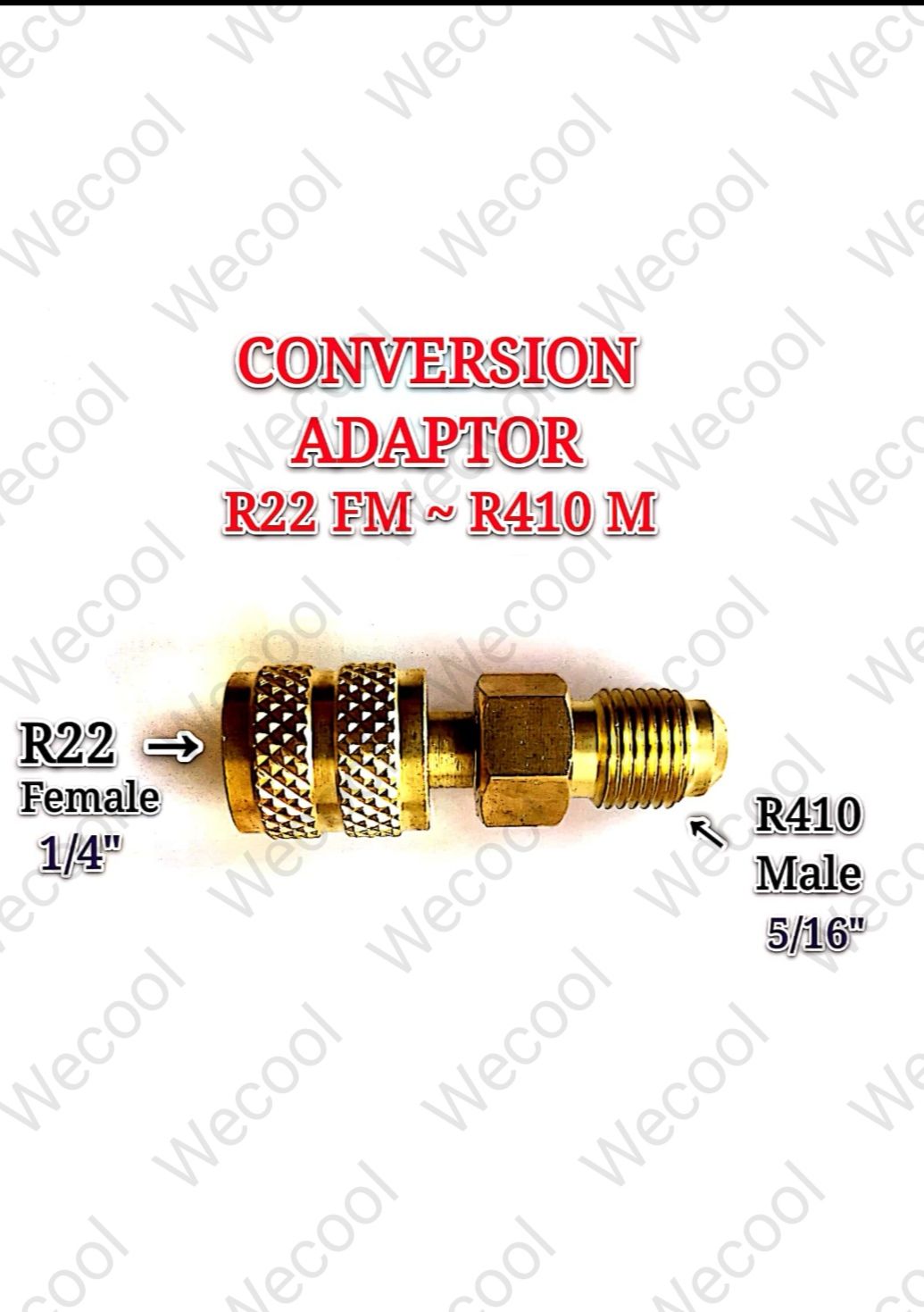 CONVERSION ADAPTOR - R22FM ~ R410M_0