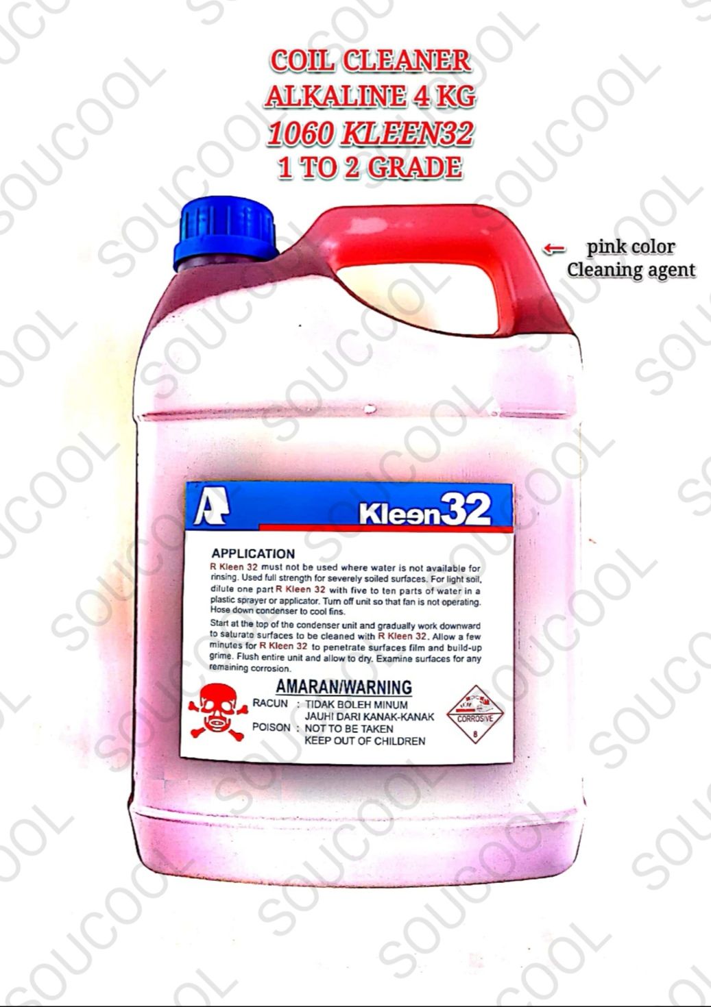 COIL CLEANER ALKALINE 4KG - 1060 KLEEN32 1 TO 2 GRADE_0