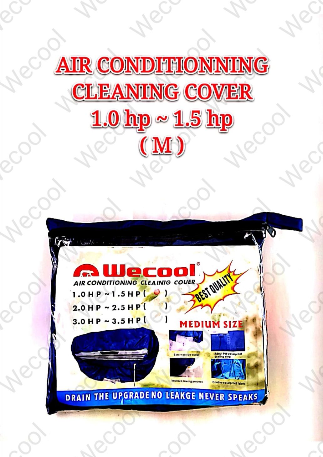 AIR CONDITIONING CLEANING COVER - 1.0HP ~ 1.5HP (M)_0