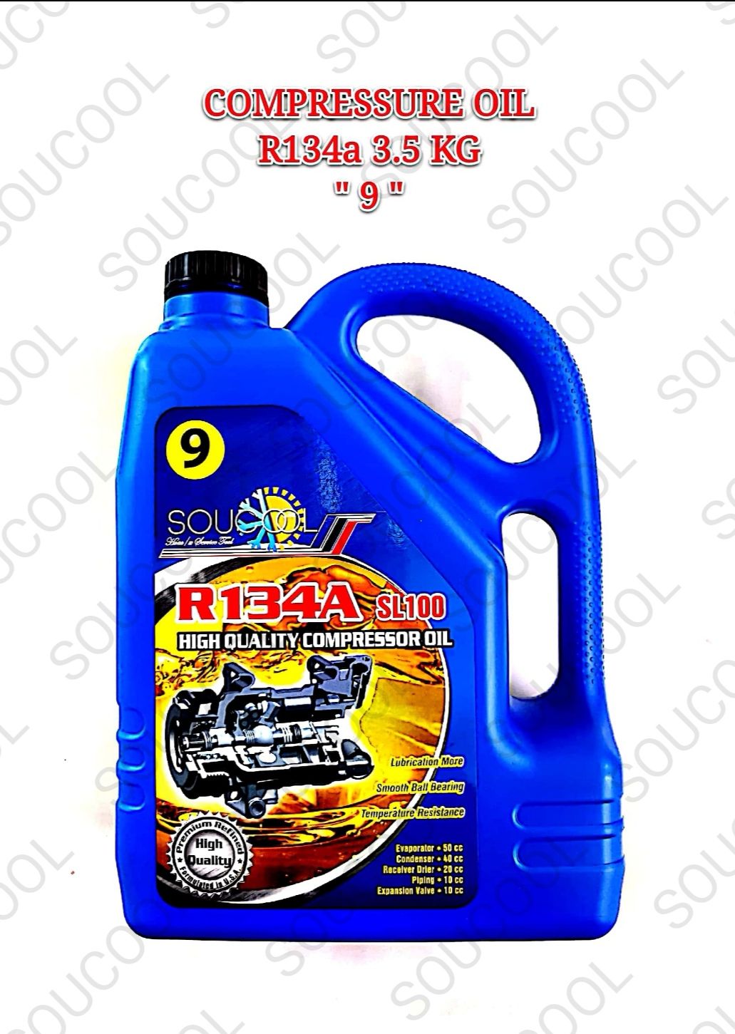 COMPRESSURE OIL R134a 3.5KG ''9''_0