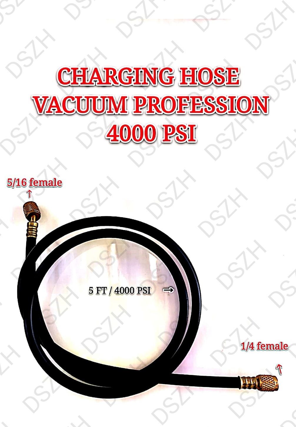 CHARGING HOSE VACUUM PROFESSION - 4000 PSI_0