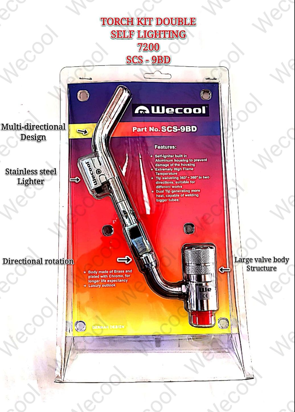 TORCH KIT DOUBLE SELF LIGHTING 7200 SCS - 9BD_0