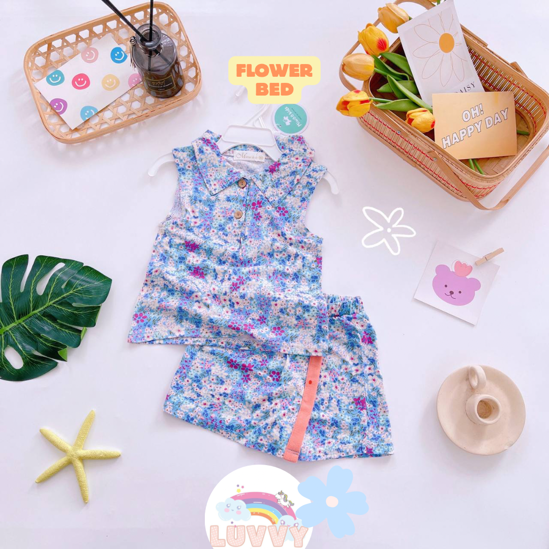 [95] Sleeveless Polo & Skorts Play Sets (80~120)_4