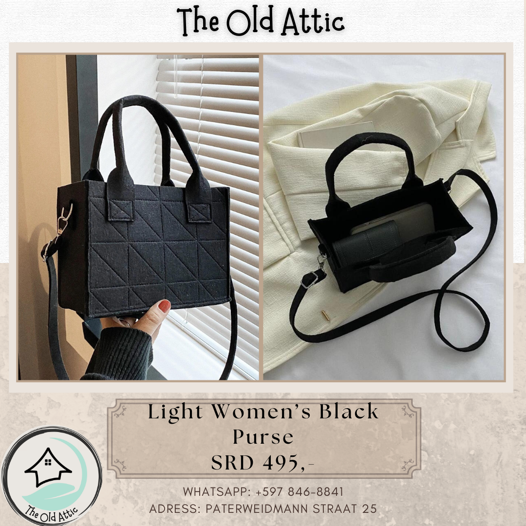 Women's Small Black Purse_0