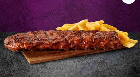 Lion Pork Ribs & Chips 550g_1