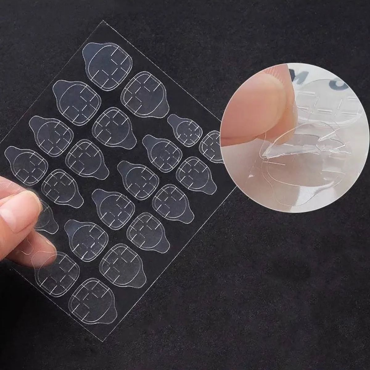 24pcs Double-sided Fingernails Sticker_4