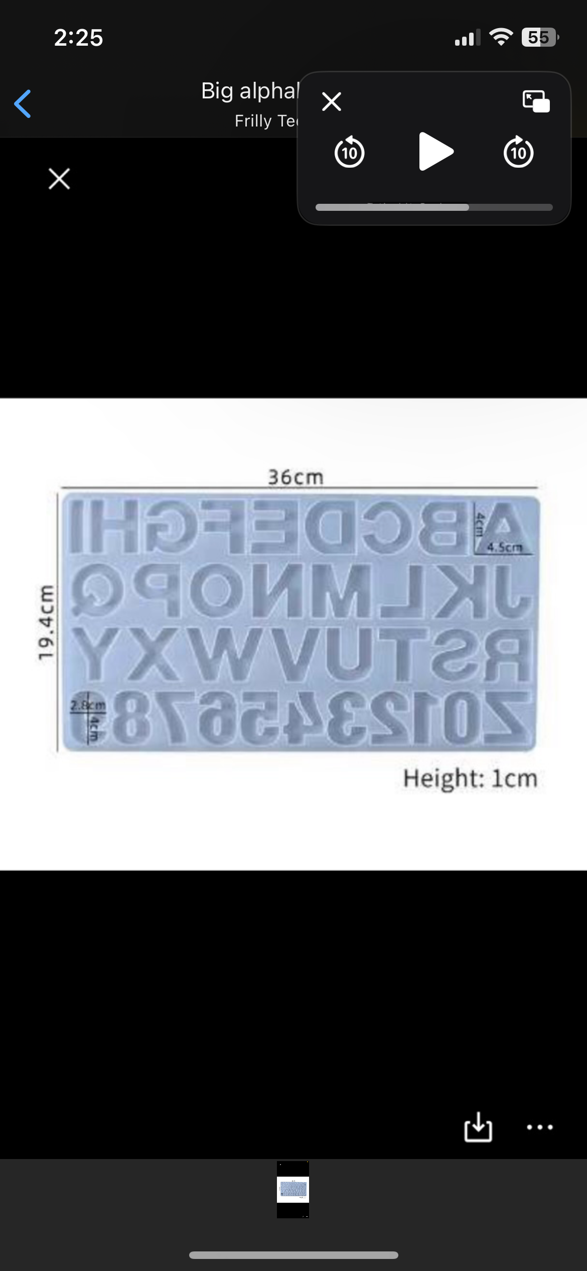 Big Alphabet Mould _0