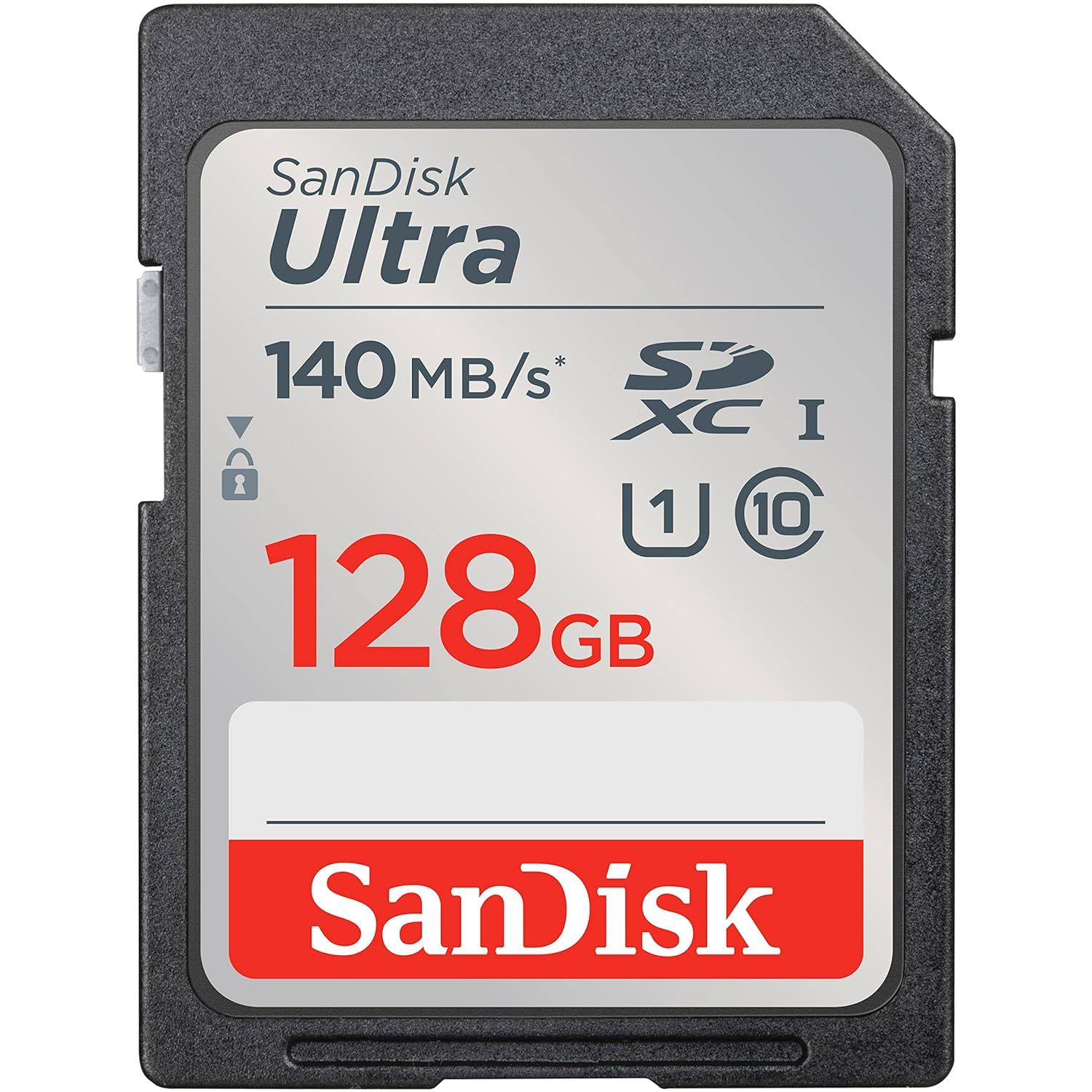 SanDisk Ultra (SDSDUNB-128G-GN6IN) UHS I 128GB SD Card 140MB/s for DSLR and Mirrorless Cameras_0