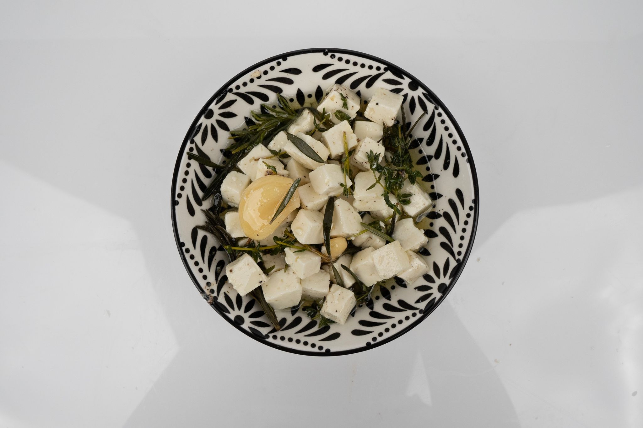 Feta Marinated in Olive Oil w/ Rosemary & Thyme (100g)_1