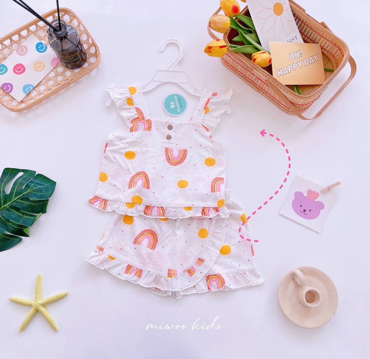 [101] Ruffles & Skorts Sleeveless Play Set (80~120)_5