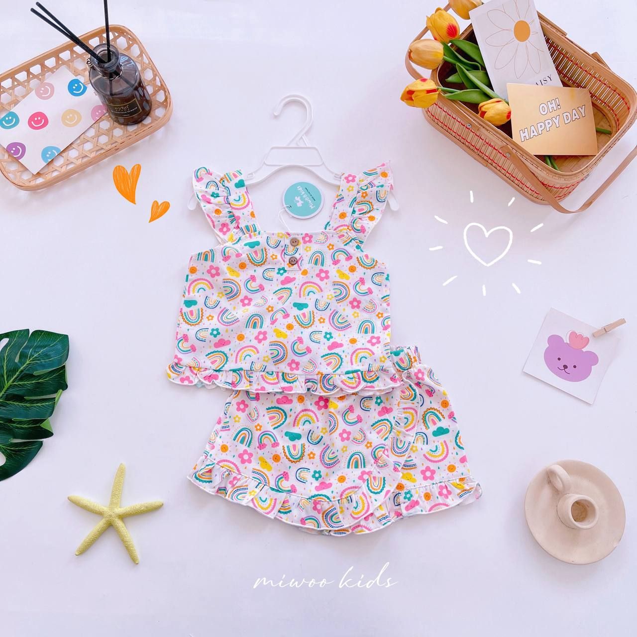 [101] Ruffles & Skorts Sleeveless Play Set (80~120)_6