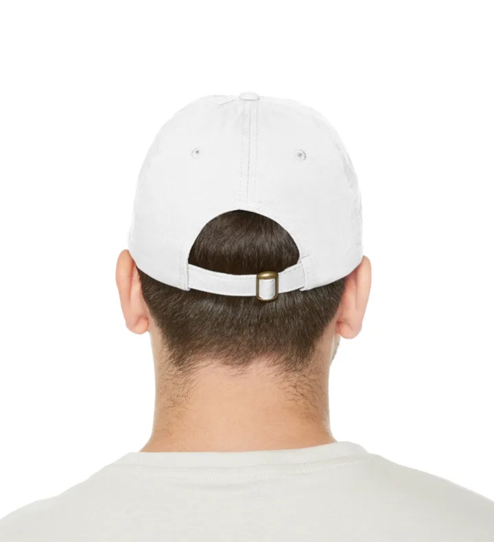 Dad adidas Hat with Leather Patch (Round)_3