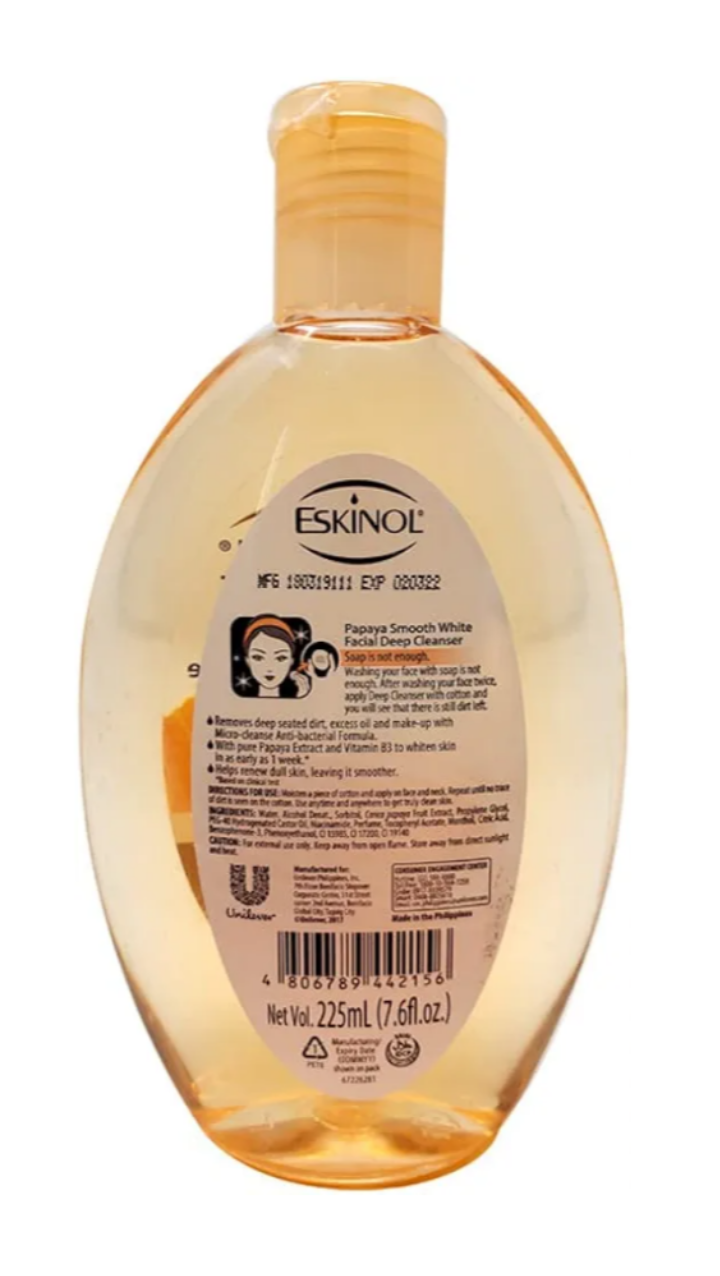 Eskinol Naturals Facial Cleanser Papaya 225mL_1