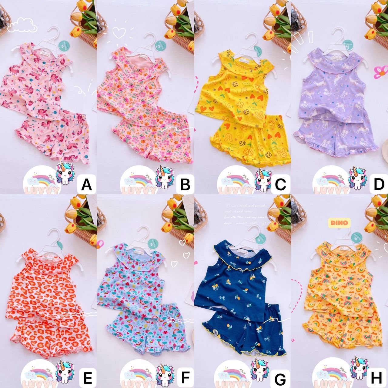 [103] Round Neck Sleeveless Play Set (80~120)_1