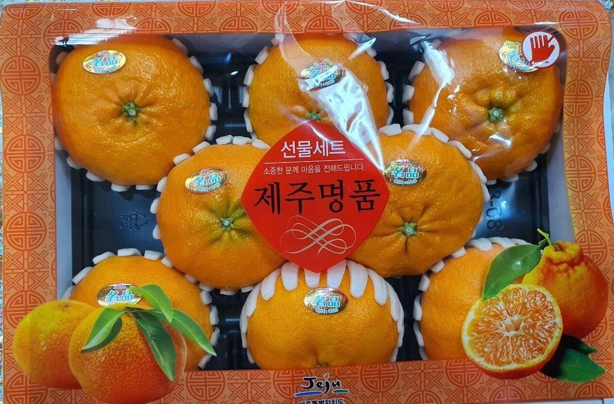 Korean Jeju Redhyang Orange 3KG - (8-10pcs) CNY_0