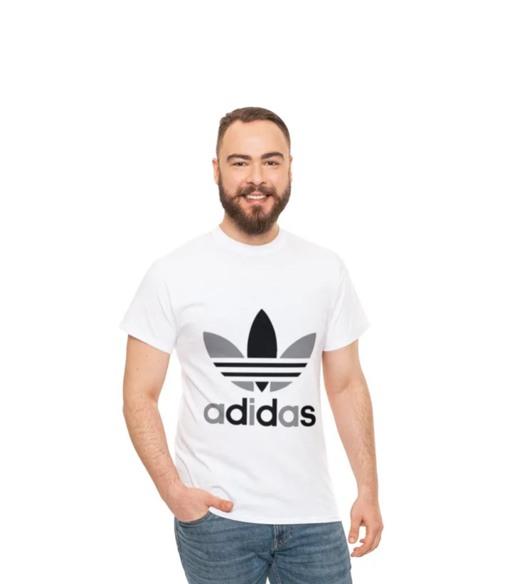 Unisex Heavy Cotton Tee adidas_4