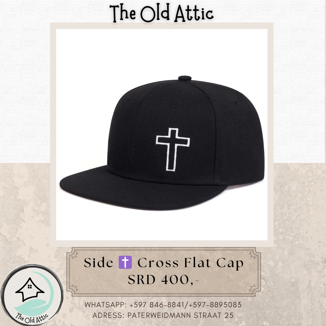 Cross Flat Brim Cap_0