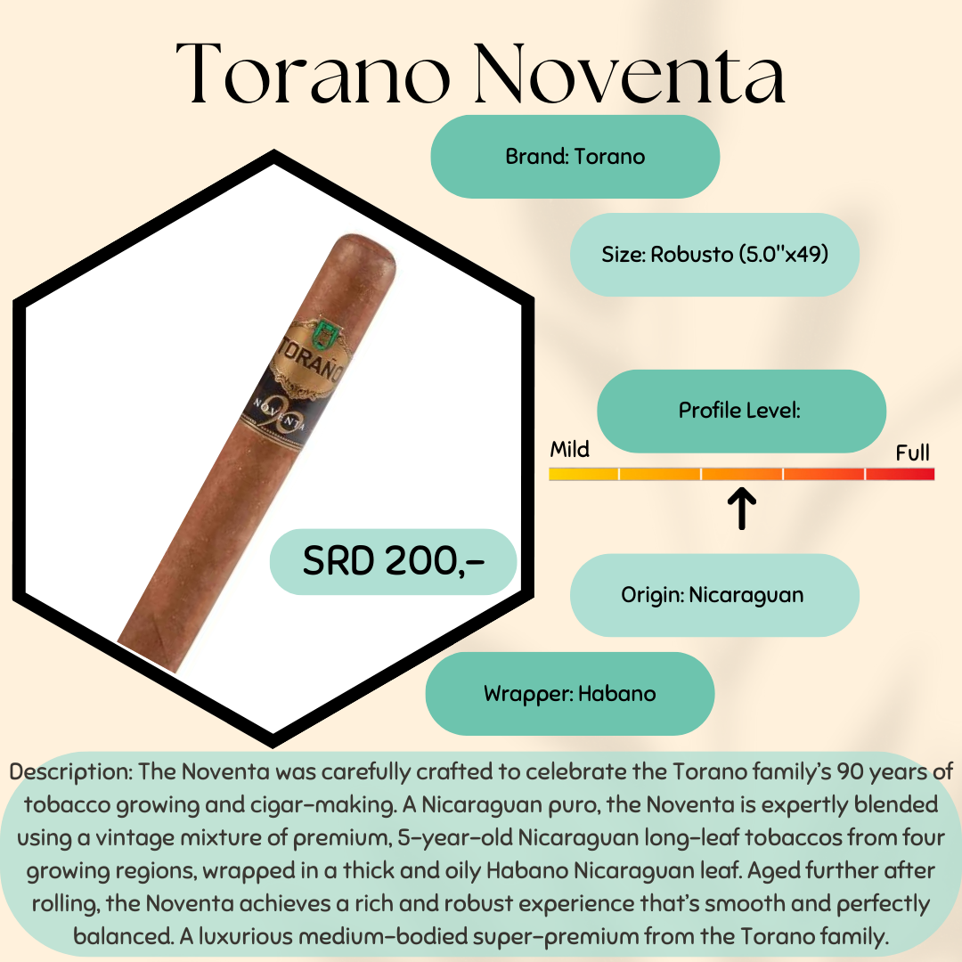 Torano Noventa Santiago (Robusto) (5.0"x49)_0