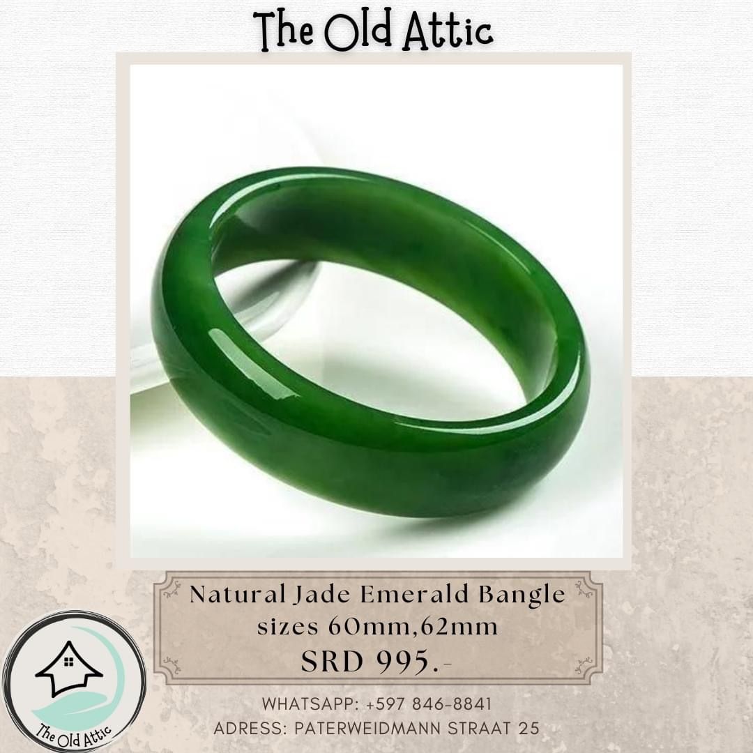 Natural Jade Emerald Bangle _0