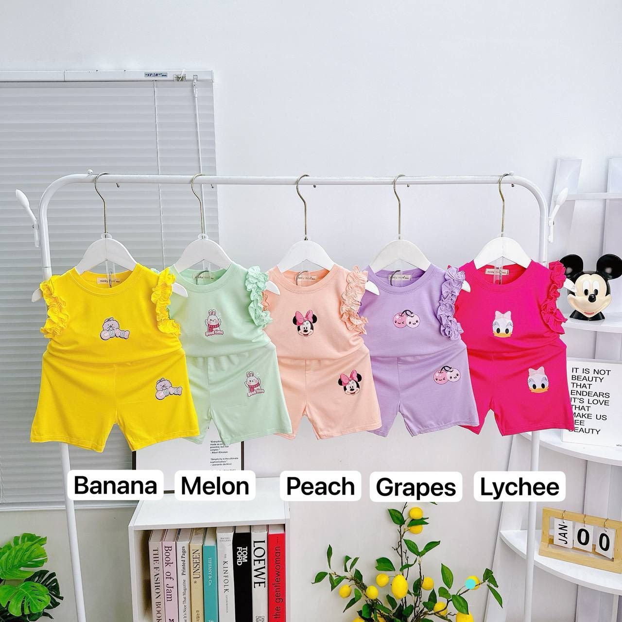 [105] Sleeveless Frills Play Set (90~130)_1