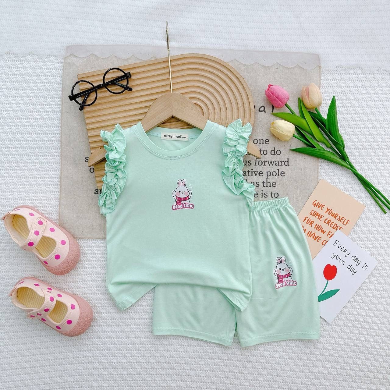 [105] Sleeveless Frills Play Set (90~130)_3