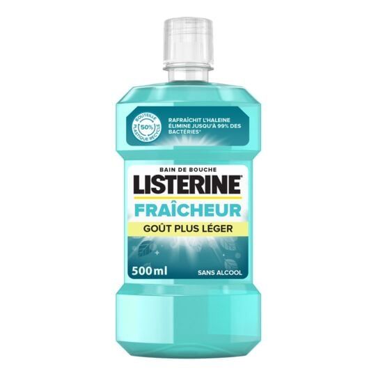 LISTERINE -  Bain de bouche Fraîcheur Sans Alcool _0