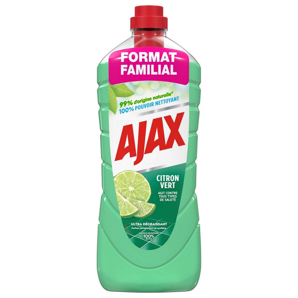 AJAX - Nettoyant Ménager Sol et Multisurfaces CITRON VERT_0