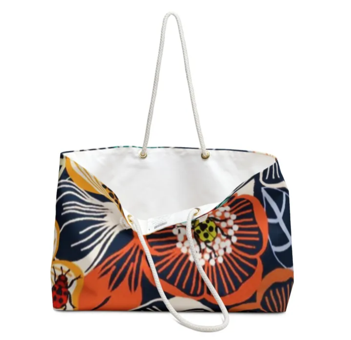 Weekender Bag Flower size 24" x 13"_2