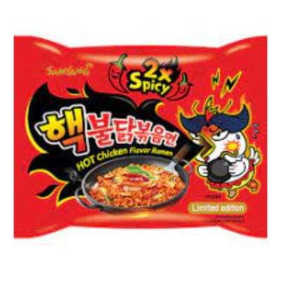 Buldak Hot Chicken 2X Spicy Flavor Noodles 130g_0