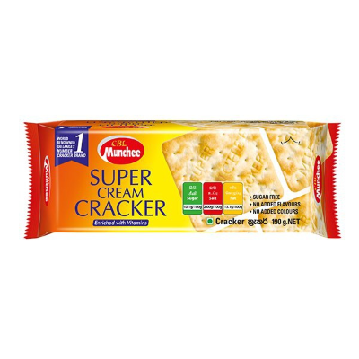 Munchee Super Cream Cracker 190g_0