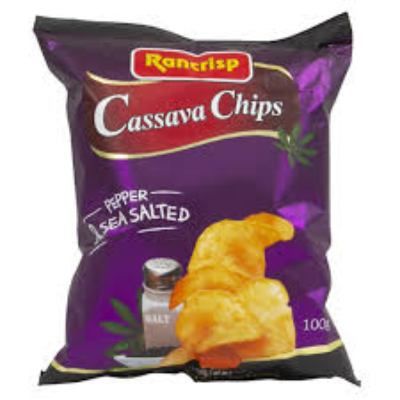 Rancrisp Cassava Pepper & Sea Salt 100g_0