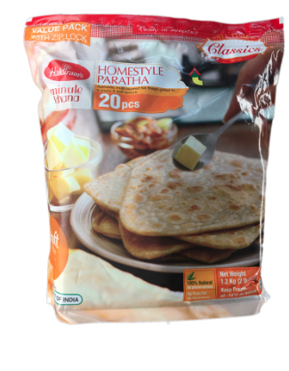 HALDIRAM'S VALUE PACK HOME STYLE PARATHA 20PCS_0