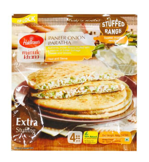 HALDIRAM'S PANEER ONION PARATHA 4PCS_0