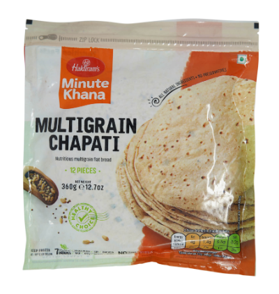 HALDIRAM'S MULTIGRAIN CHAPATI 12PCS_0