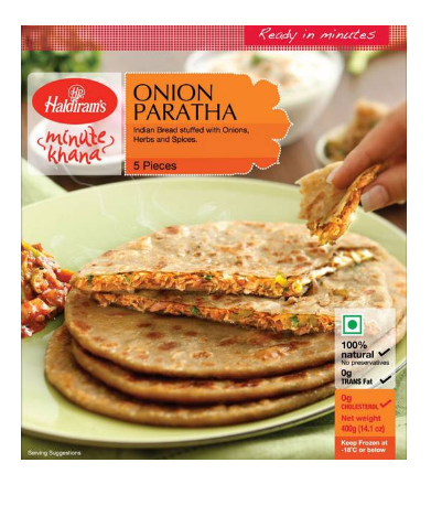 HALDIRAM'S ONION PARATHA 5PCS_0