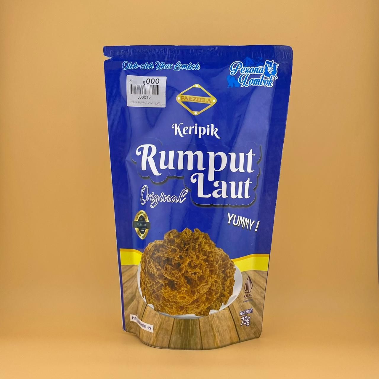 (FAEZIELA) KERIPIK RUMPUT LAUT 75GR_0